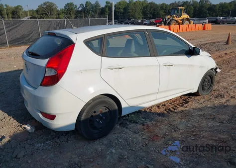 2017 Hyundai Accent Se из США, поврежденный, VIN KMHCT5AEXHU325587